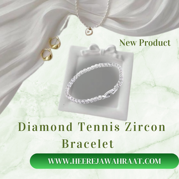 Diamond Tennis Zircon Bracelet