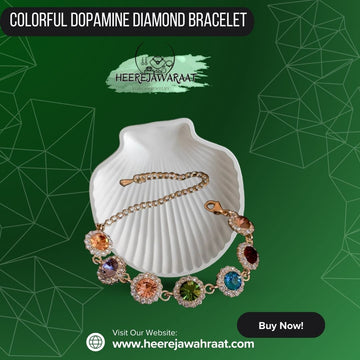 Colorful Dopamine Diamond Bracelet – Sweet, High-End, and Luxurious Hand Jewelry