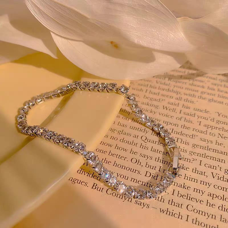 Diamond Tennis Zircon Bracelet